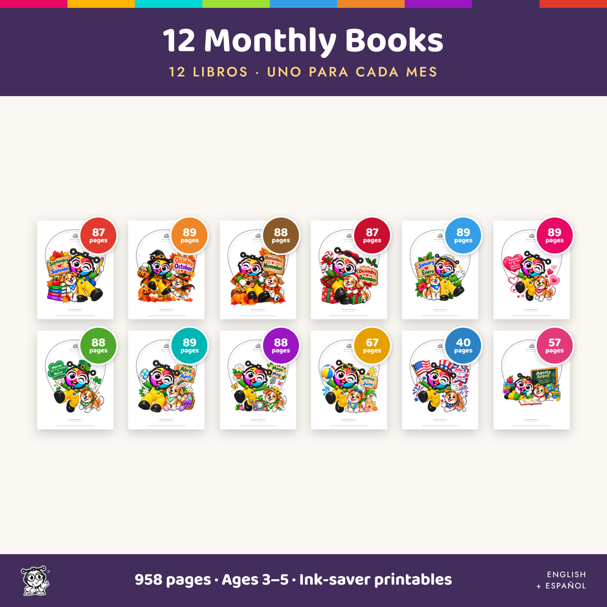 Bilingual Pre-K Full Year Activity Kit
