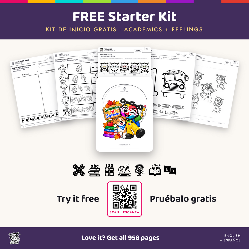 Bilingual Pre-K Full Year Activity Kit
