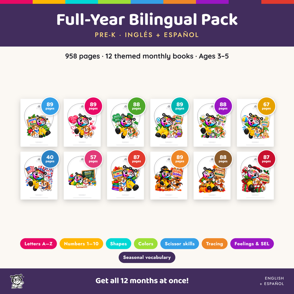 Bilingual Pre-K Full Year Activity Kit