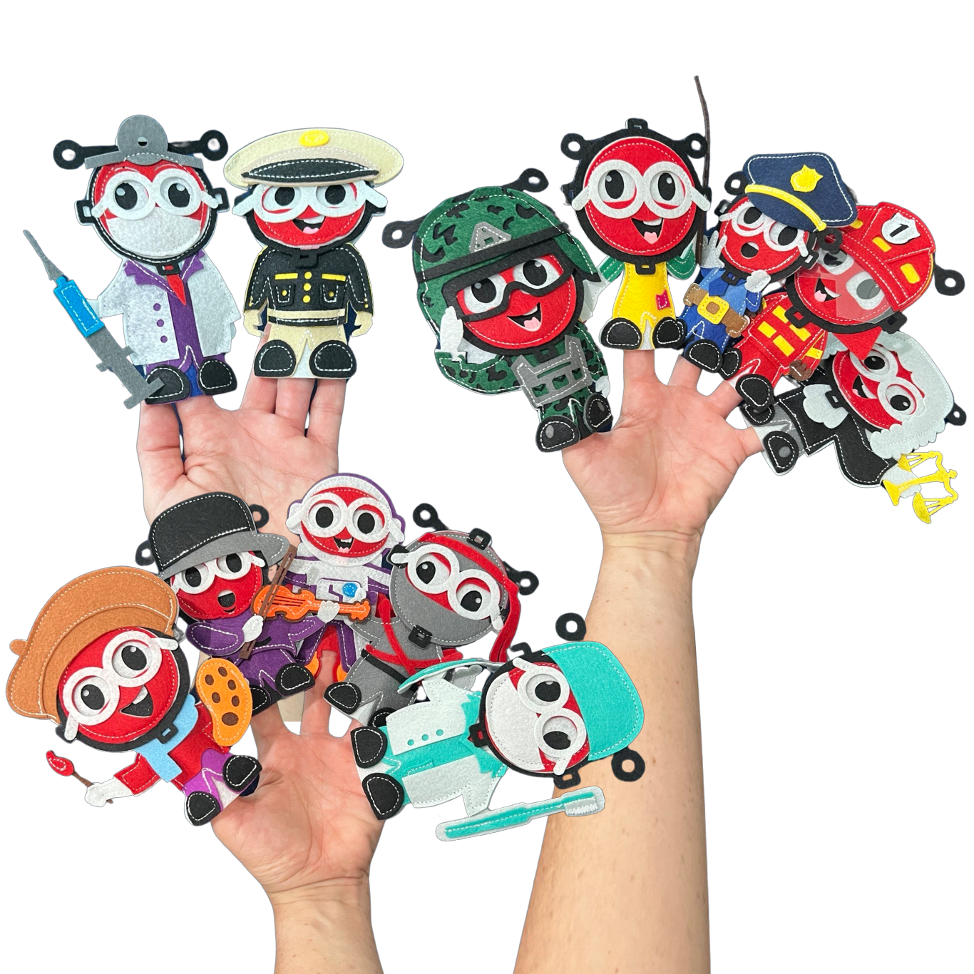 Finger Puppets - Dream Careers (10pcs)