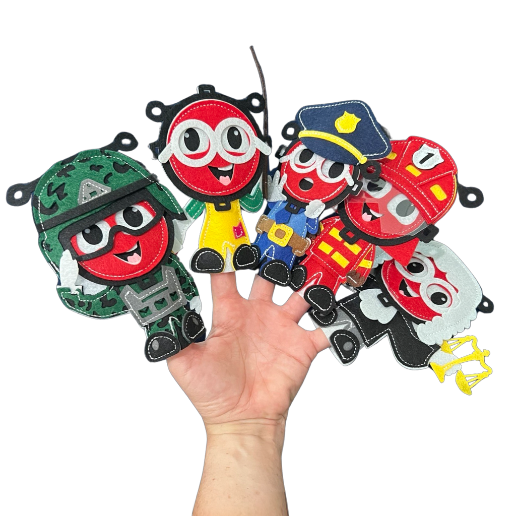 Finger Puppets - Dream Careers (10pcs)