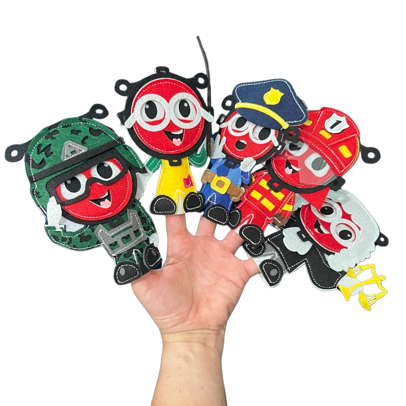Finger Puppets - Dream Careers (10pcs)