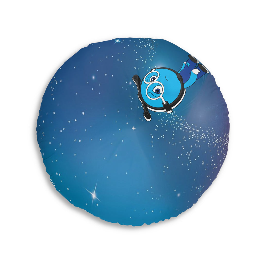 Tufted Floor Pillow, Round - Corner learning for Teachers- Emotions