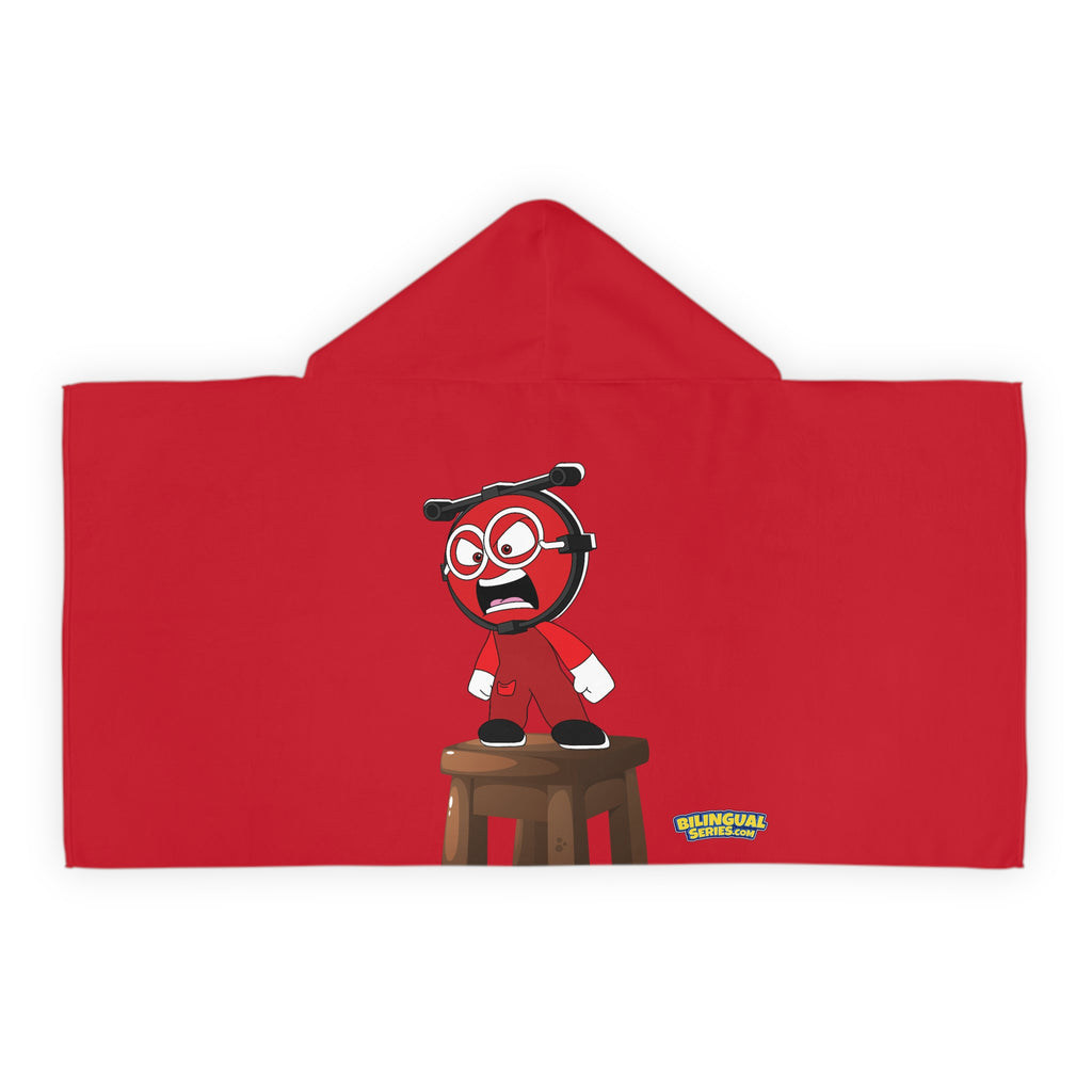 Angry Emotion Hooded Towel - SEL Curriculum Tool - Social Emotional Learning - Game