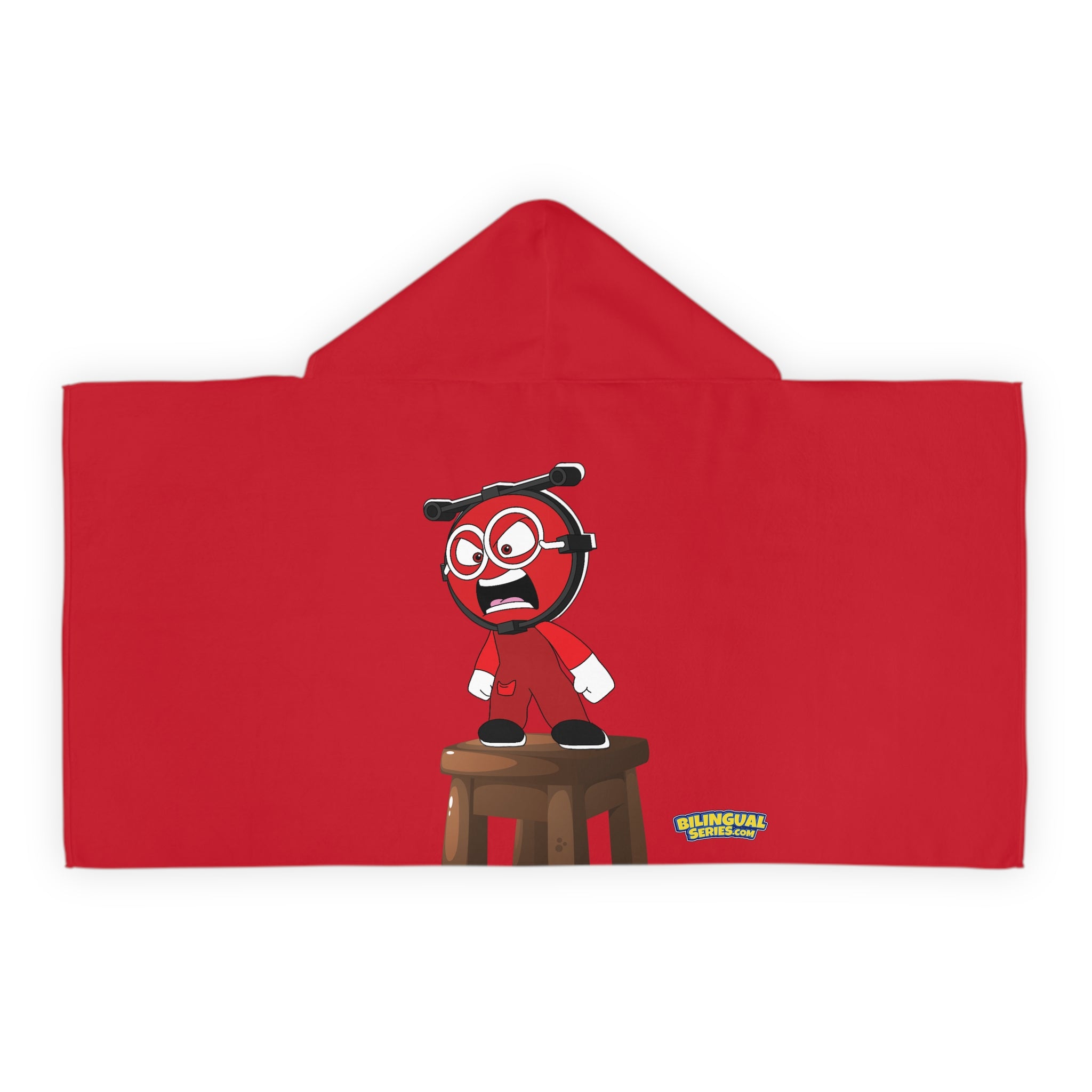 Angry Emotion Hooded Towel - SEL Curriculum Tool - Social Emotional Learning - Game