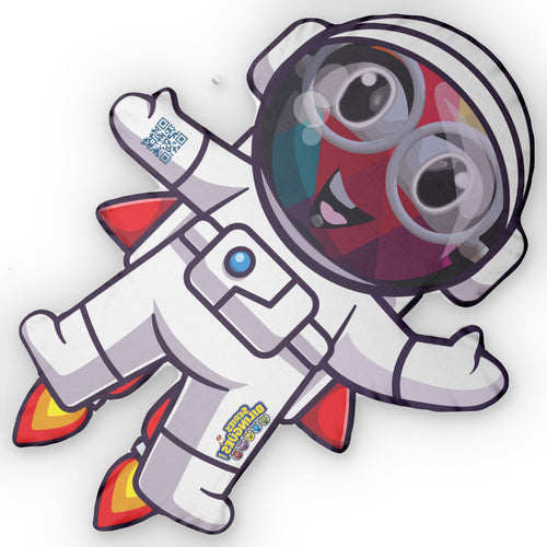 AhvianTheCreative "The Astronaut " Book Character Custom Shaped Pillow