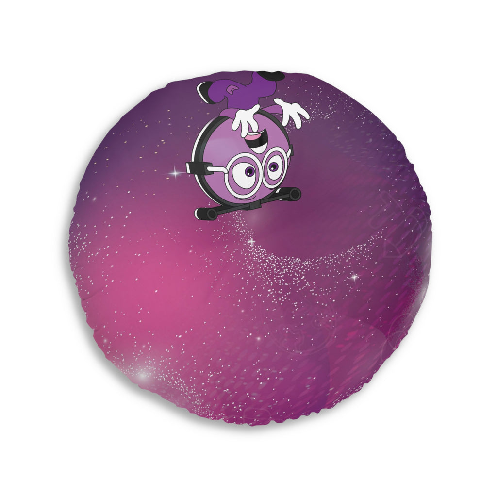 Tufted Floor Pillow, Round - Corner Learning for Teachers- about Emotions  - For teachers & psychologists, schools