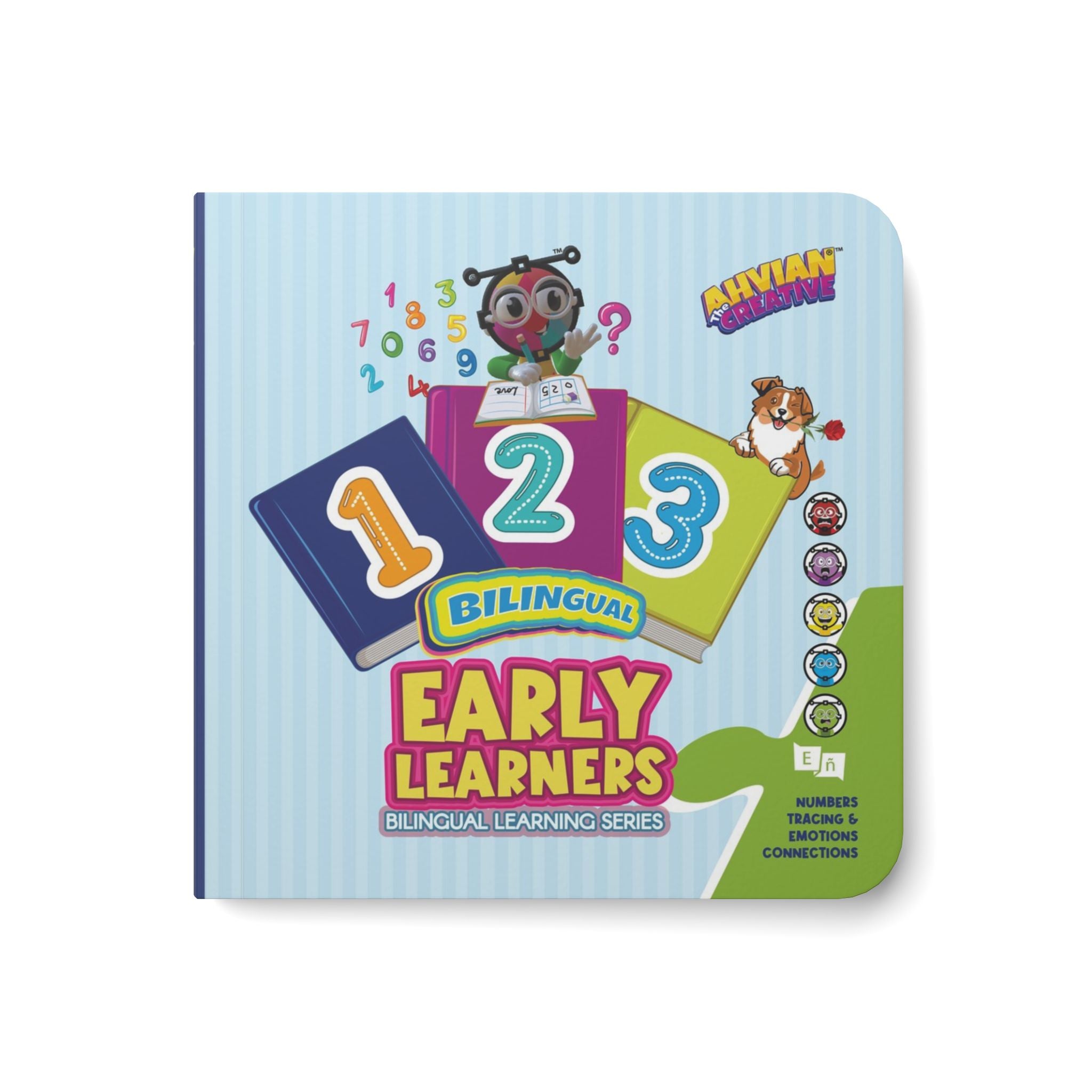 123 Bilingual Board Book | Early Learners Baby Book