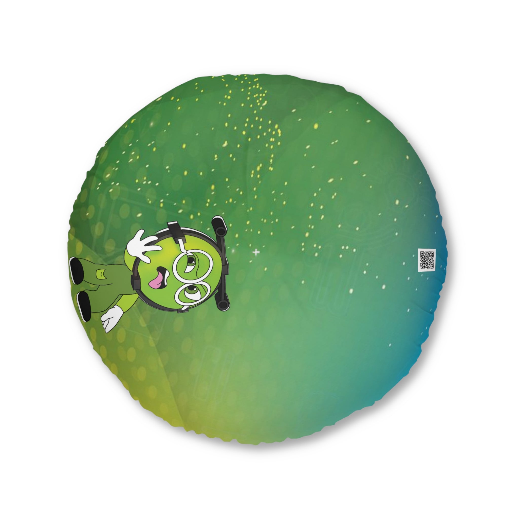 Tufted Floor Pillow, Round - Corner learning for Teachers- Emotions