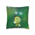 Calm-Down Corner Pillowcases - Social Emotional Learning - Faux Suede Square Pillowcase (disgusted) and (sad)