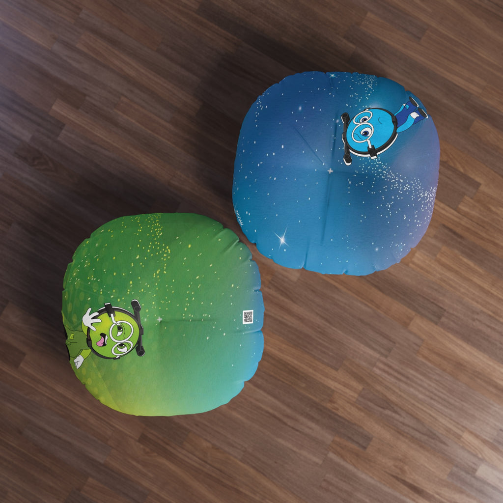 Tufted Floor Pillow, Round - Corner learning for Teachers- Emotions