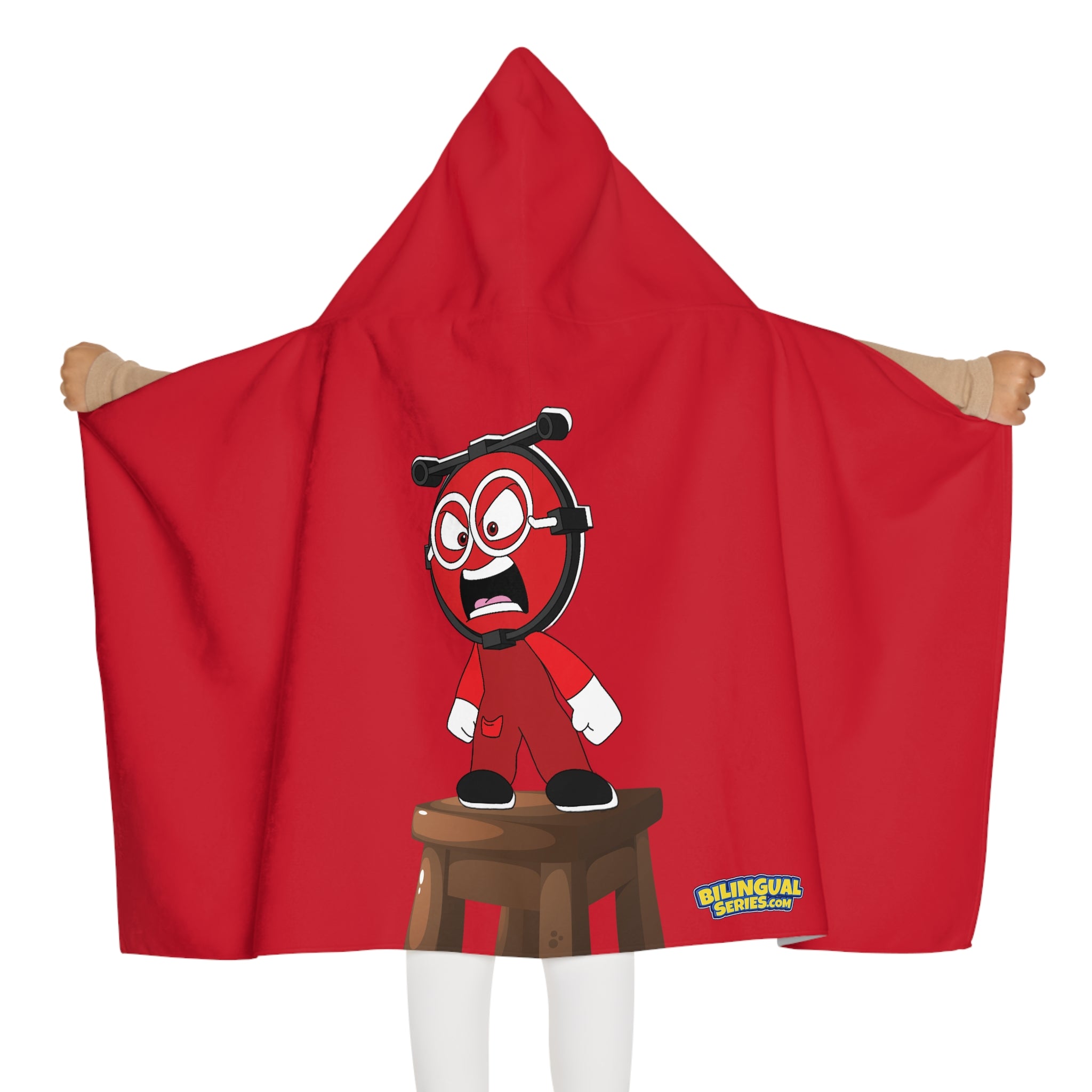 Angry Emotion Hooded Towel - SEL Curriculum Tool - Social Emotional Learning - Game
