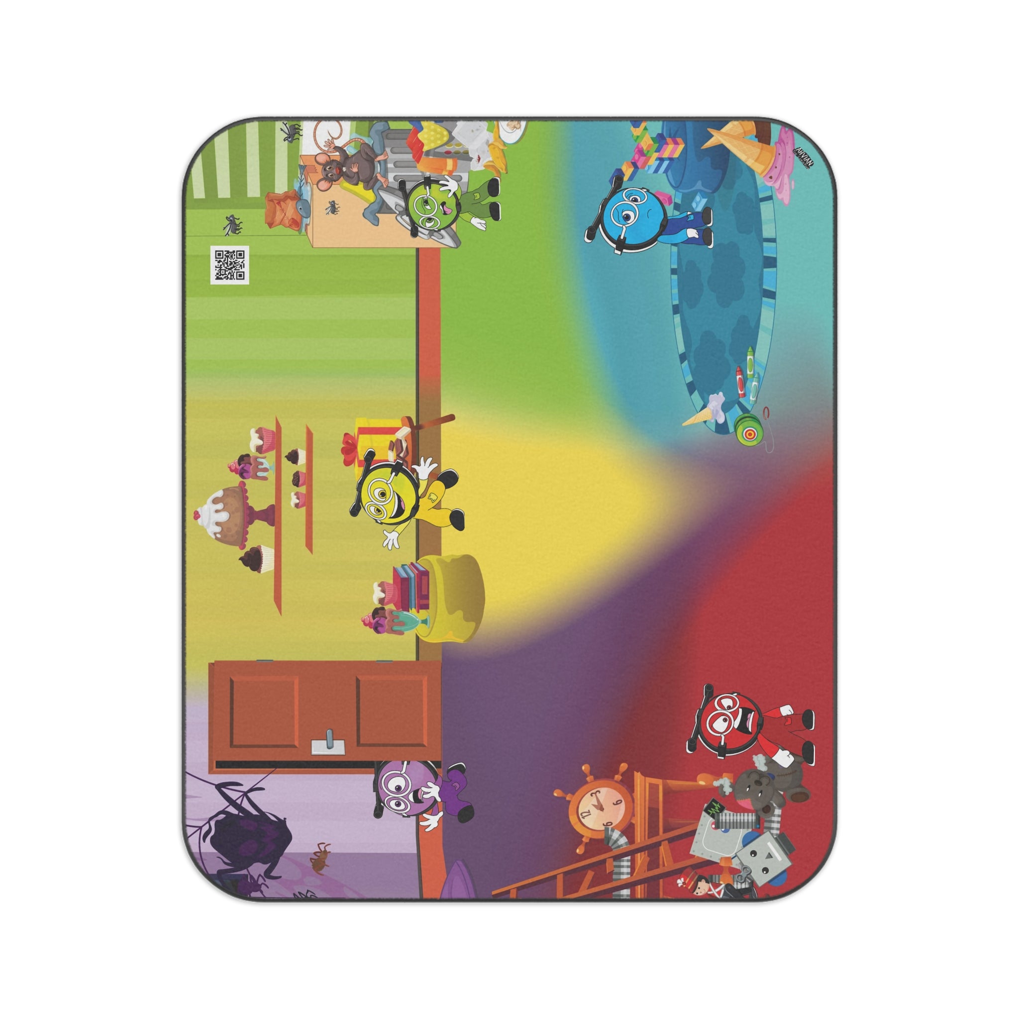 Social Emotional Learning - Floor Blanket for your Corner Classroom - with strap & buckles to carry