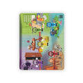 Kids' Puzzle with 5 Emotions for kids to understand feelings and color associations.(30-Piece)