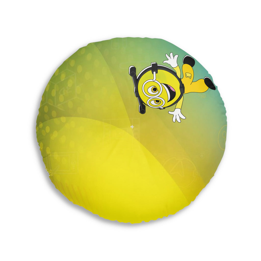 Tufted Floor Pillow, Round - Corner learning for Teachers- Emotions - For teachers & psychologists, schools
