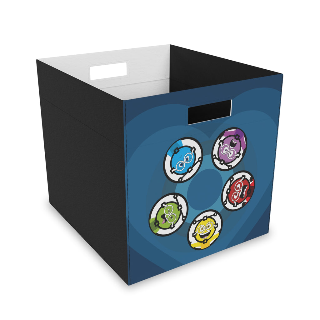 Foldable Storage Box Organizer for Classroom Calm Down Corner Kit