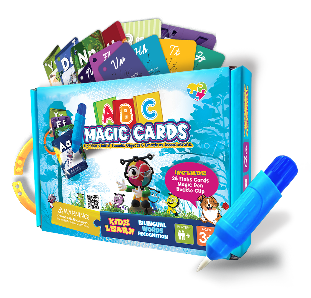 ABC Magic Cards - Bilingual (30pcs)
