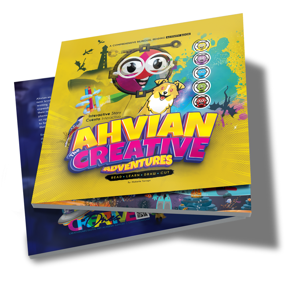 AhvianTheCreative: Adventures- Bilingual Reading & Activity Book 📒