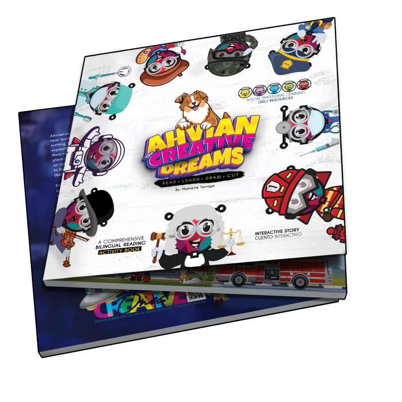 AhvianTheCreative: "Dreams"- Bilingual Reading & Activity Book