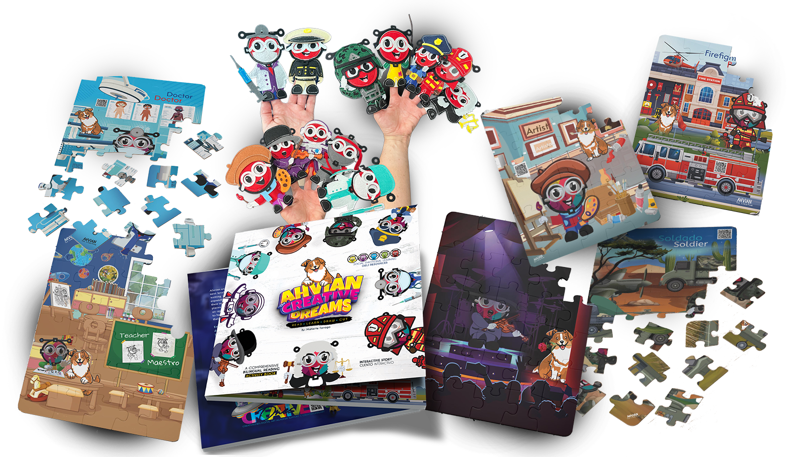 AhvianTheCreative: "Dreams"- Bilingual Reading & Activity Book