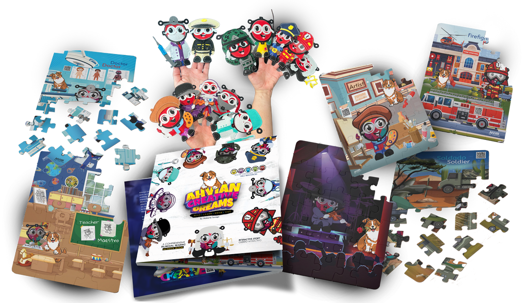 AhvianTheCreative: "Dreams"- Bilingual Reading & Activity Book