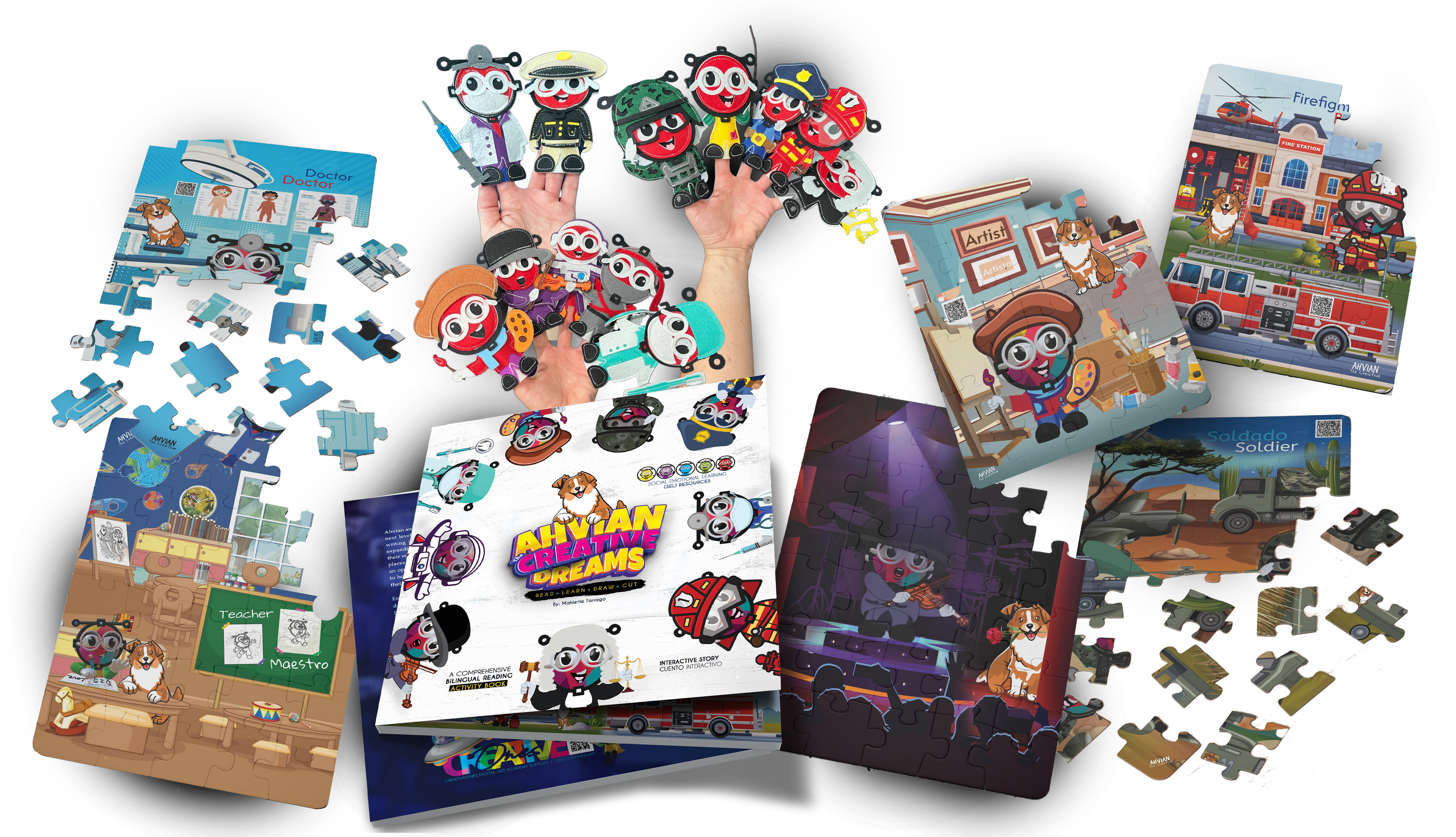 AhvianTheCreative: "Dreams"- Bilingual Reading & Activity Book