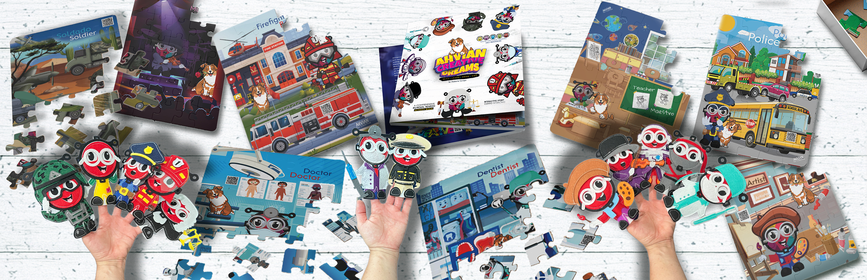 AhvianTheCreative: "Dreams"- Bilingual Reading & Activity Book