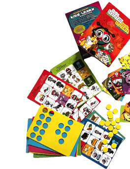 Dual-Language Bingo/Loteria Game (44pcs)