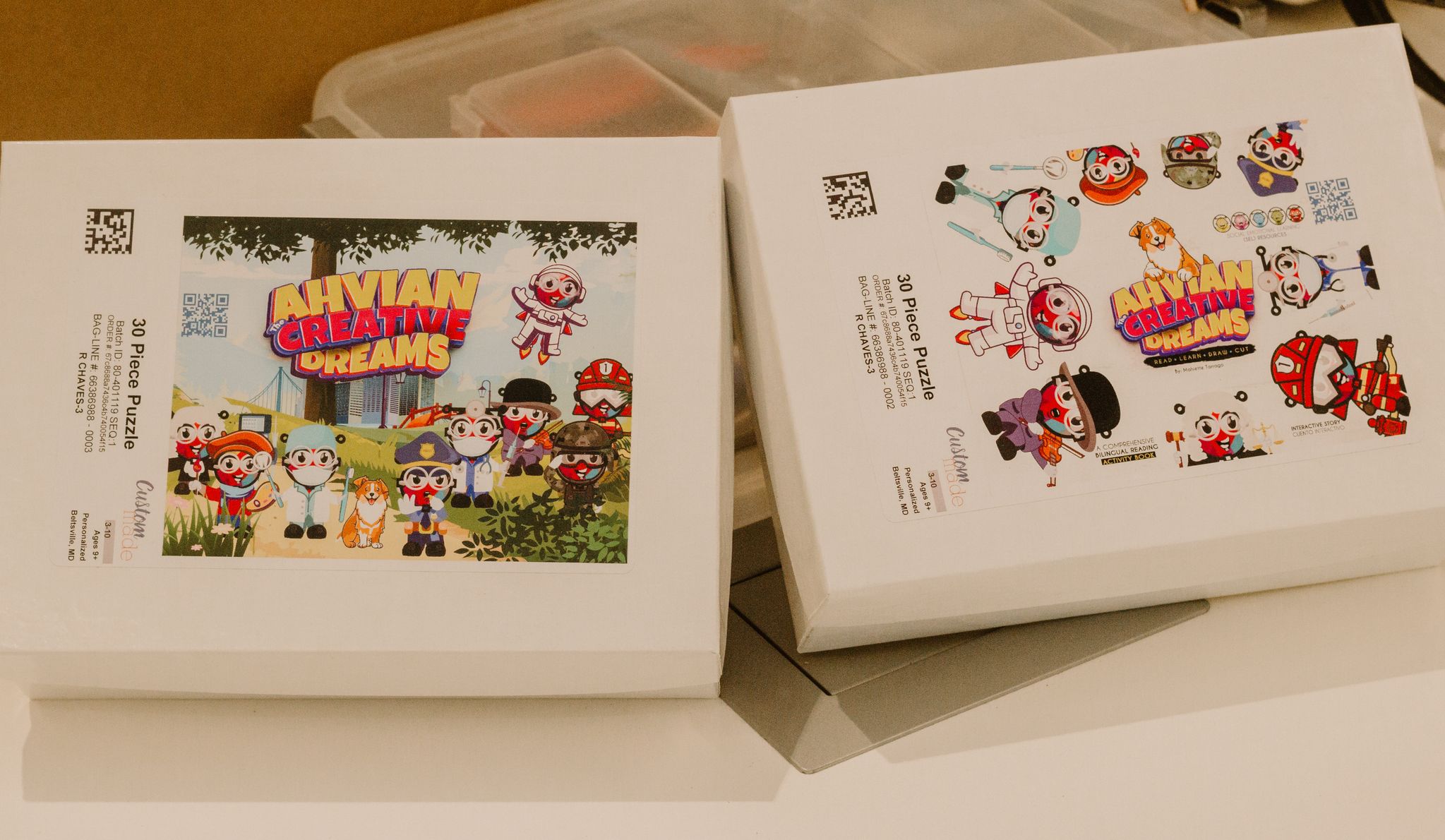 AhvianTheCreative: "Dreams"- Bilingual Reading & Activity Book