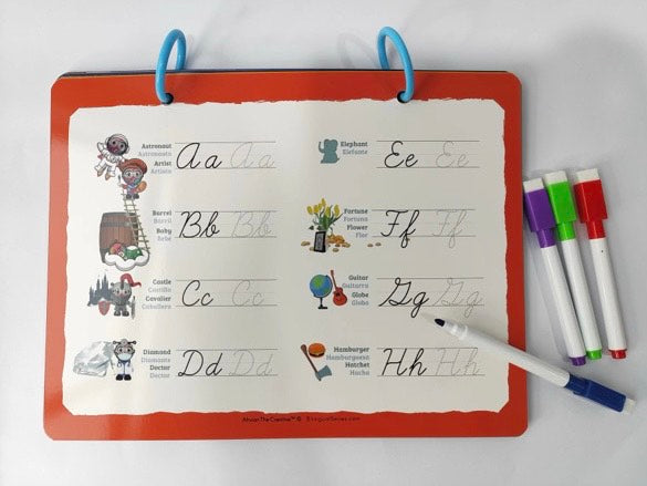 Sticky Book Re-usable Bilingual Activities Game