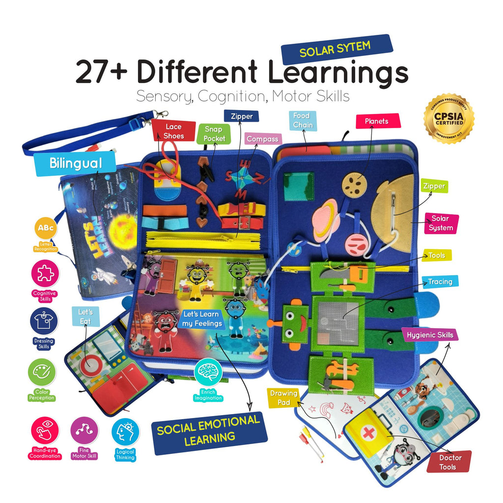 Fabric Activity Book (Solar System)