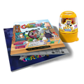 Coloring Book + Crayons