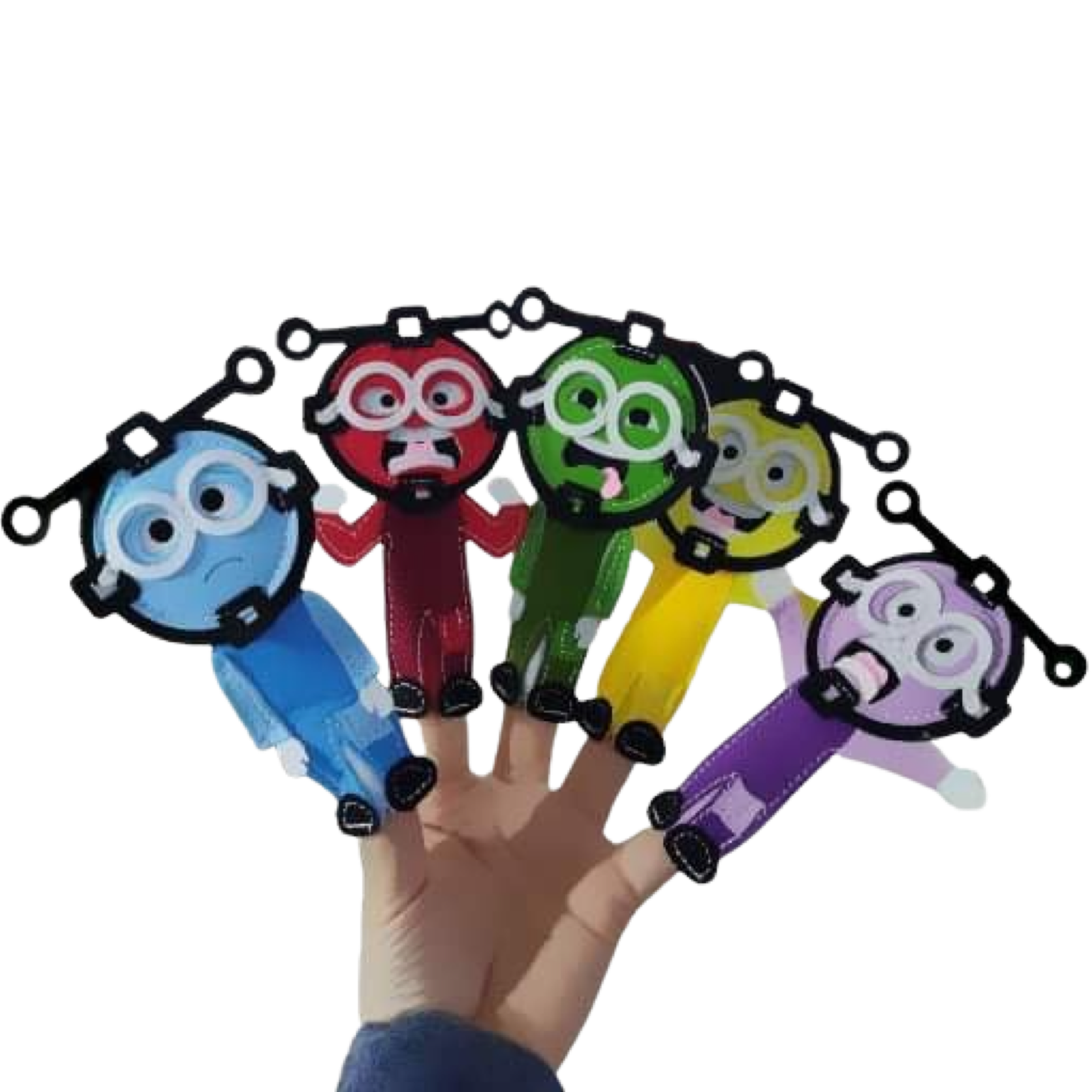 Travel Book + Finger Puppets + Box