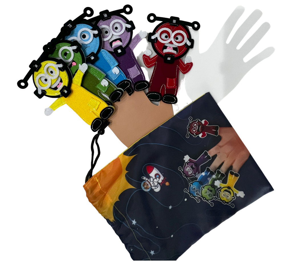 Finger Puppets - Emotions/Feelings (5pcs)