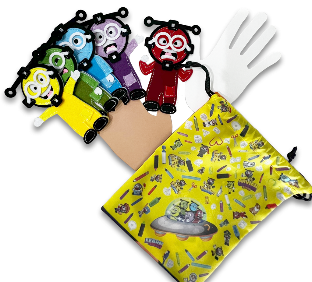 Finger Puppets - Emotions/Feelings (5pcs)