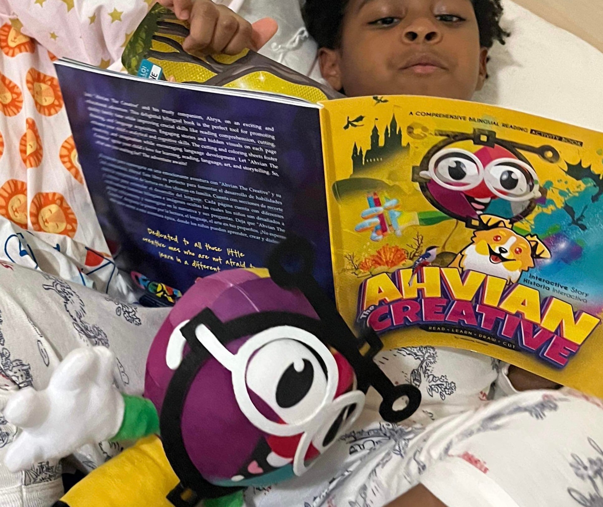 AhvianTheCreative: Adventures- Bilingual Reading & Activity Book 📒