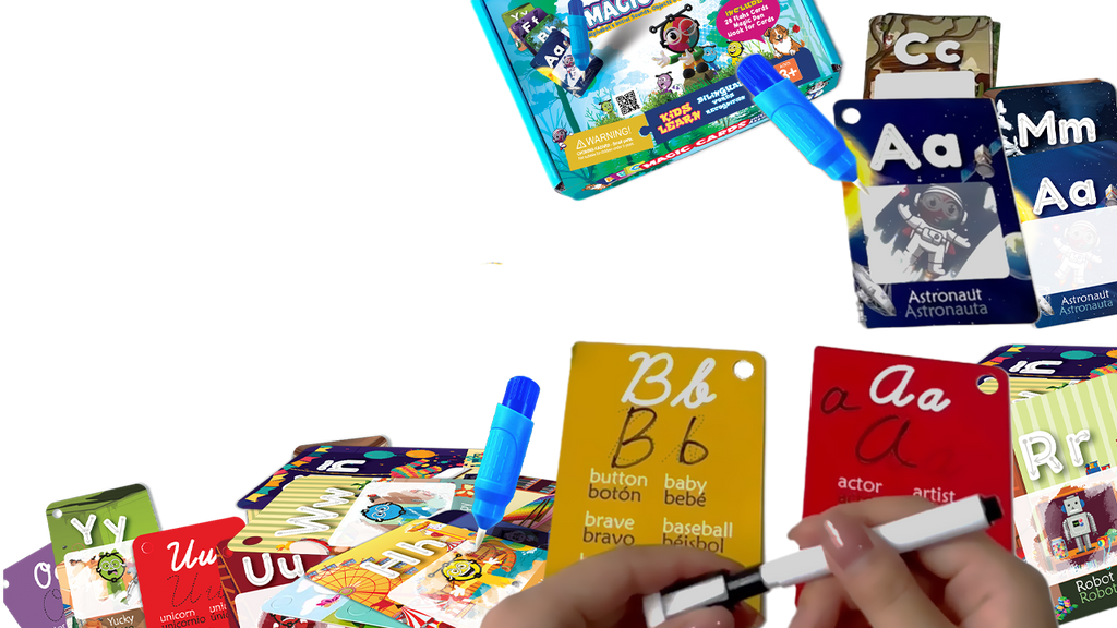 ABC Magic Cards - Bilingual (30pcs)