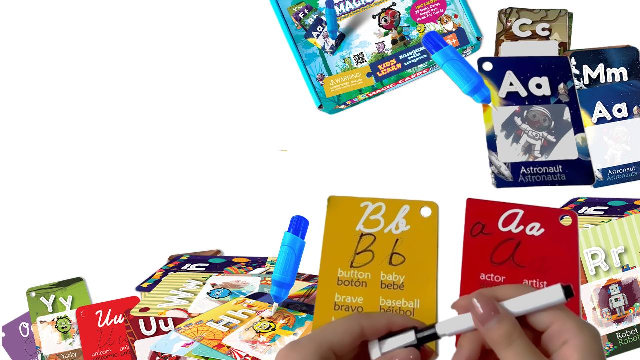 ABC Magic Cards - Bilingual (30pcs)