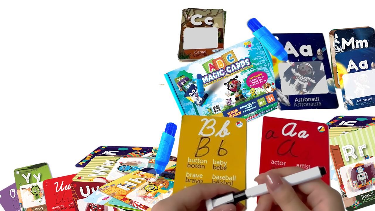 ABC Magic Cards - Bilingual (30pcs)