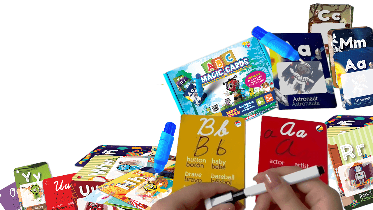 ABC Magic Cards - Bilingual (30pcs)