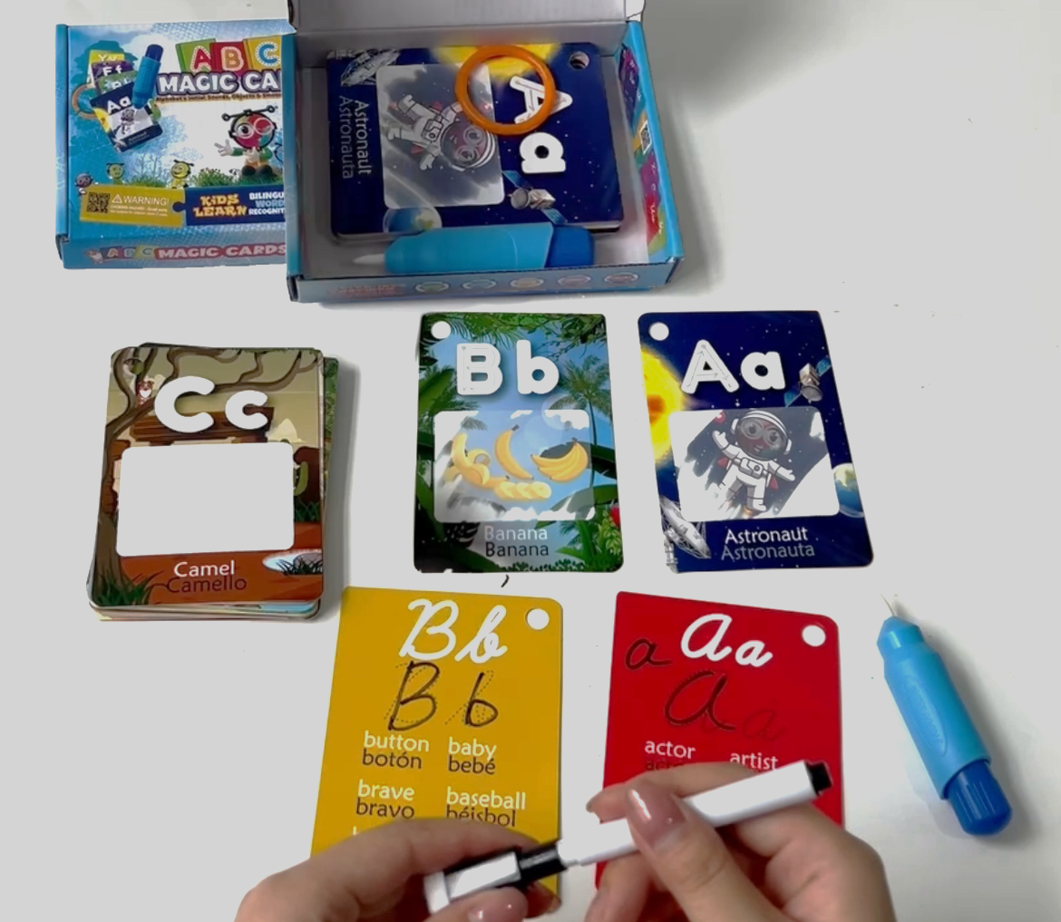 ABC Magic Cards - Bilingual (30pcs)