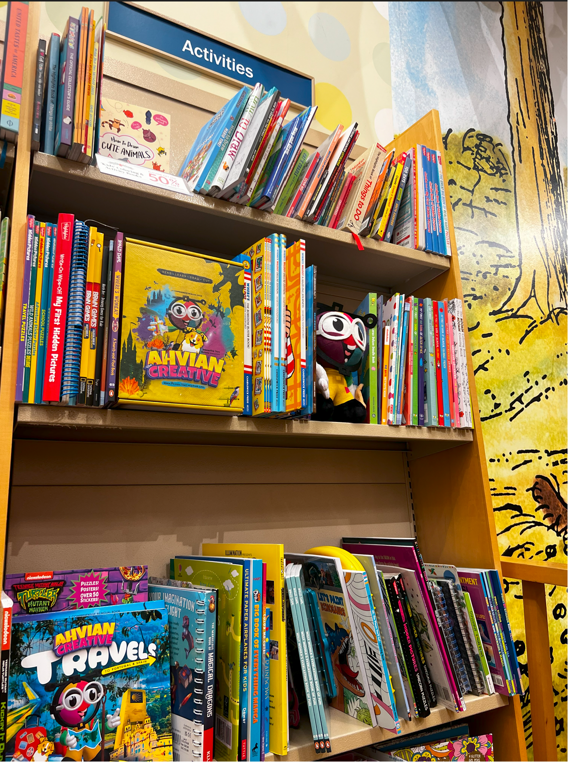 AhvianTheCreative: Adventures- Bilingual Reading & Activity Book 📒