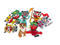 Sensory Finger Puppets - Adventures (8pcs)