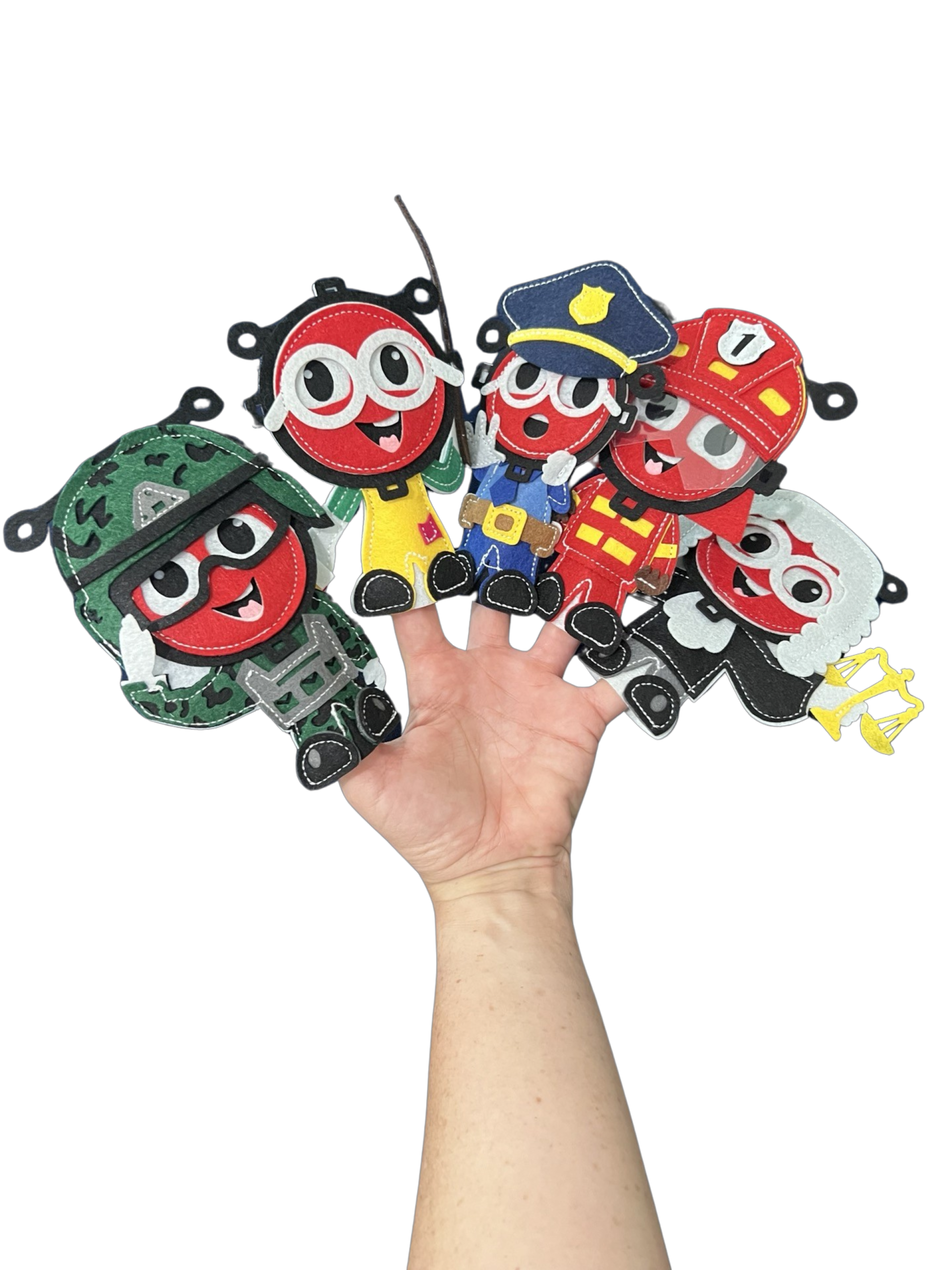 Finger Puppets - Dream Careers (10pcs)