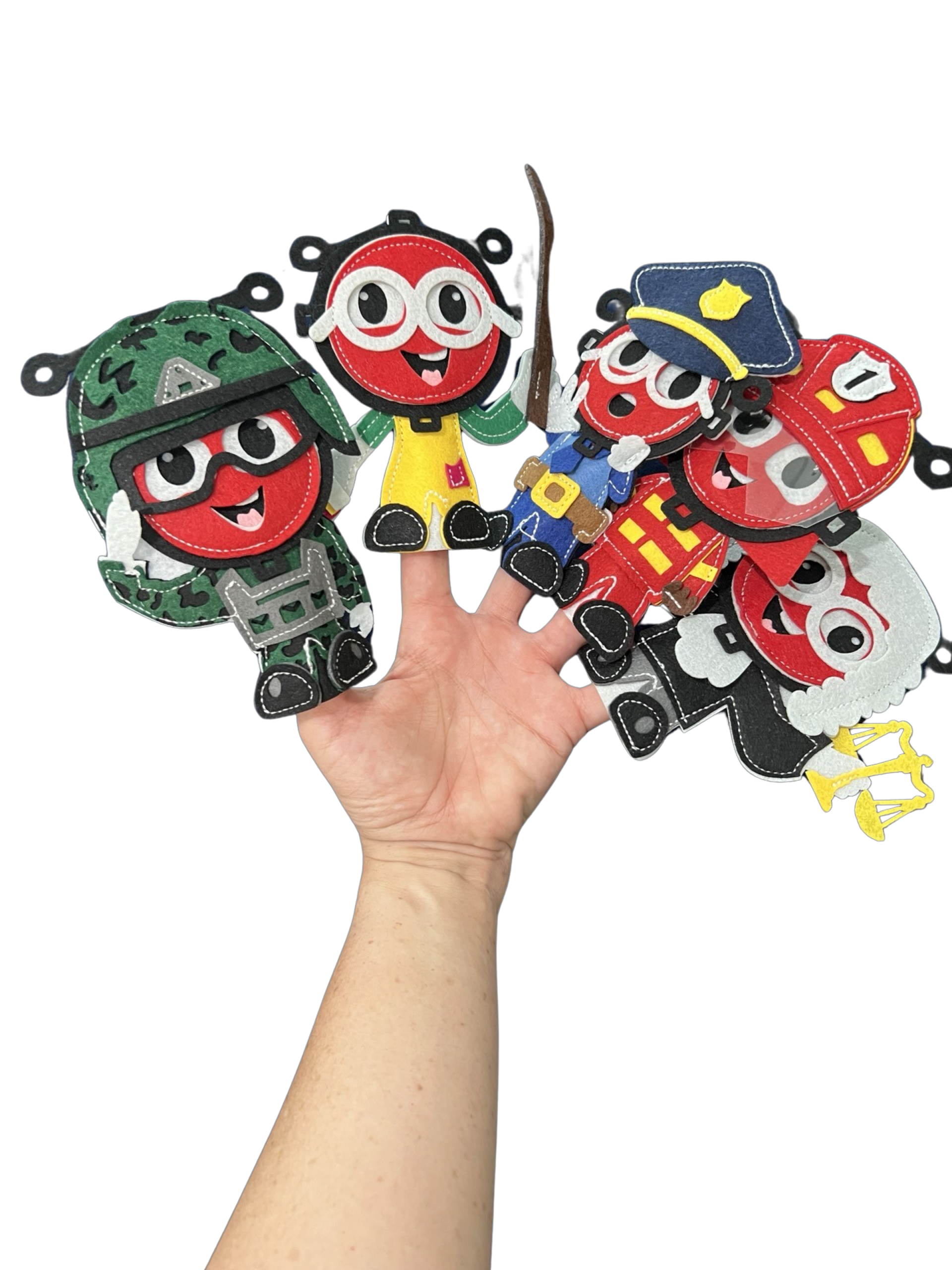 Finger Puppets - Dream Careers (10pcs)