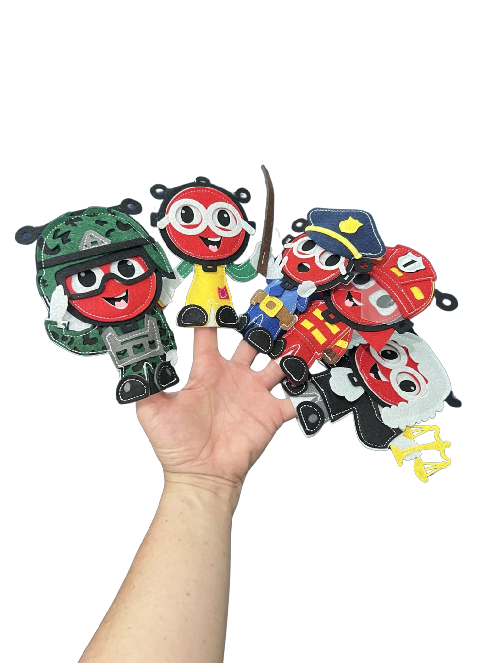 Finger Puppets - Dream Careers (10pcs)