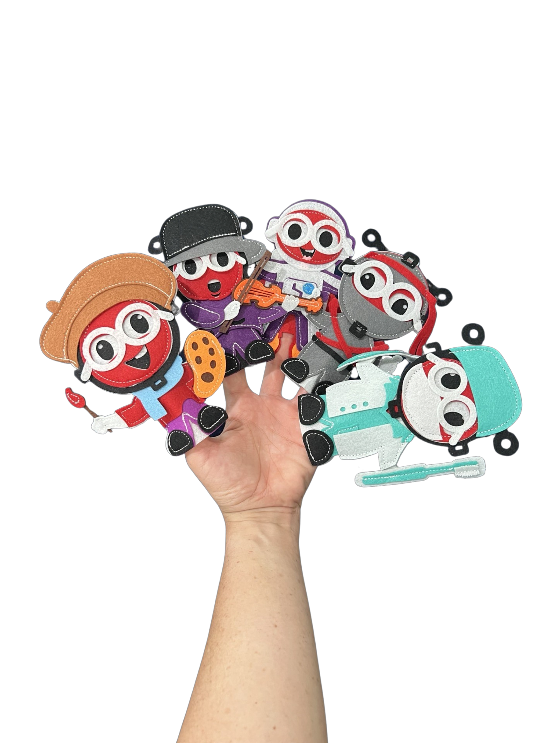 Finger Puppets - Dream Careers (10pcs)