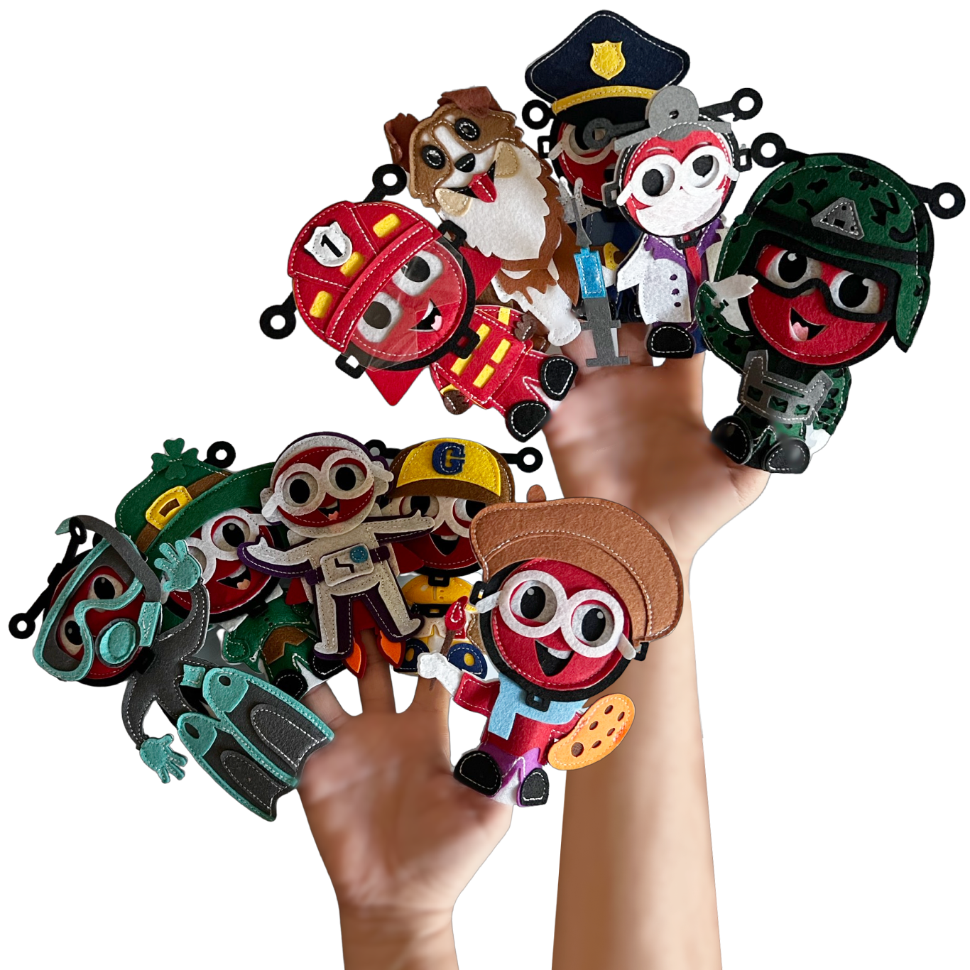 Finger Puppets - Dream Careers (10pcs)