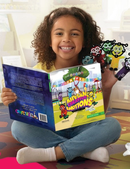 AhvianTheCreative: "Emotions"- Bilingual Reading & Activity Books