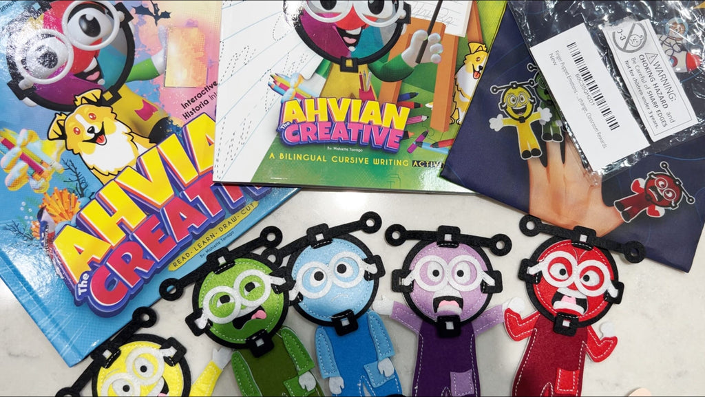 Finger Puppets - Emotions/Feelings (5pcs)